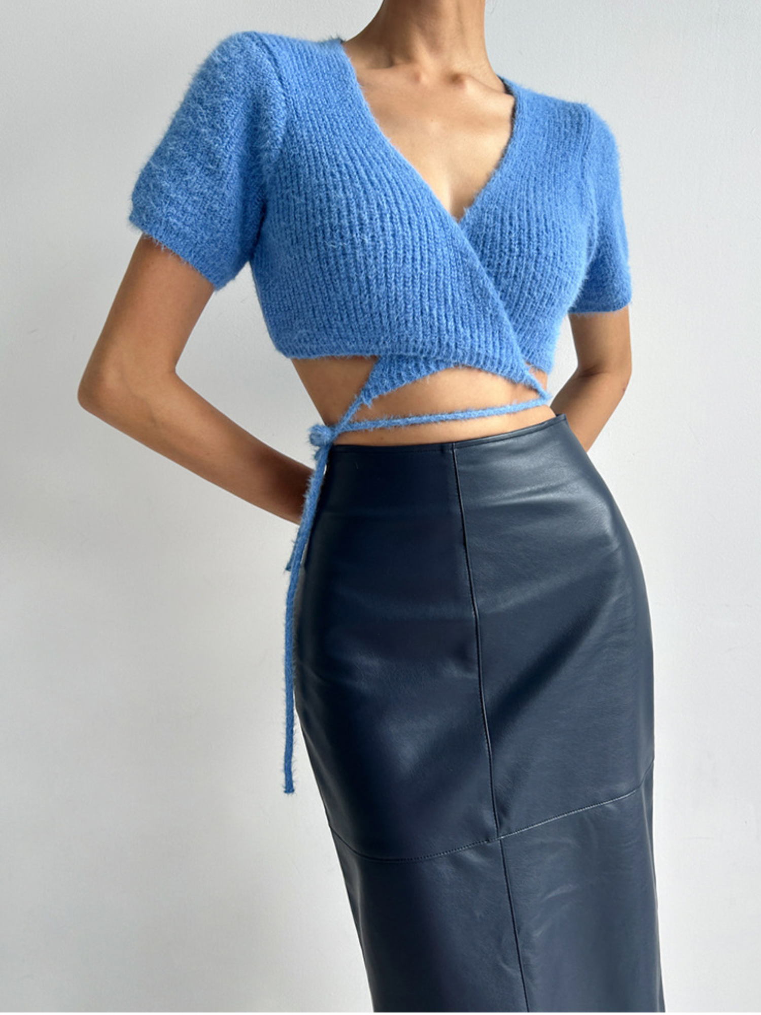 L’ADM - Jupe longue en cuir