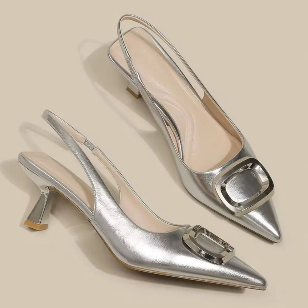 LADM - Escarpins Slingback à Bout Pointu