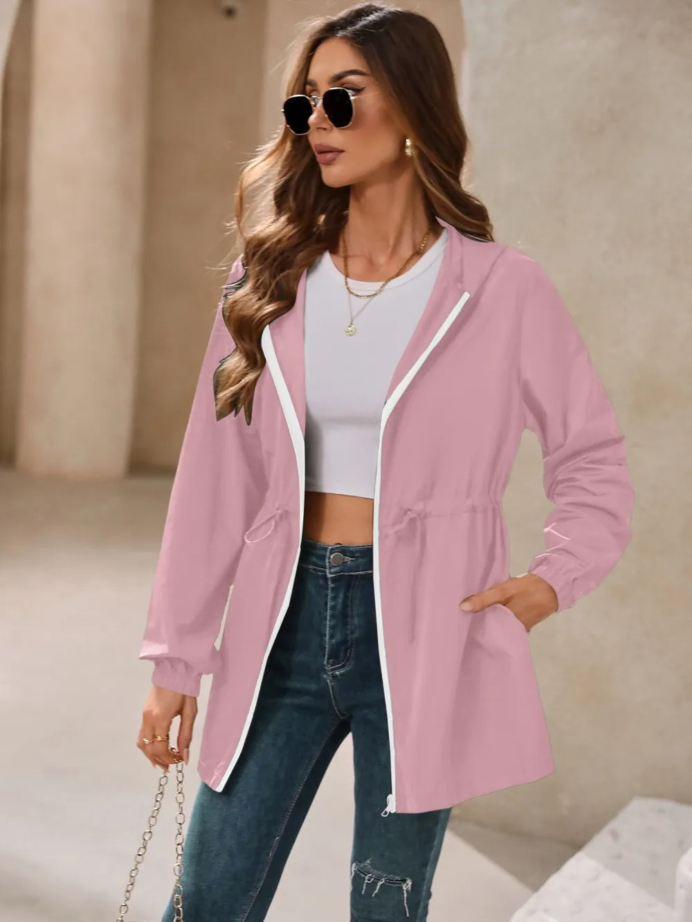 L’ADM – Veste Coupe-Vent Long Imperméable