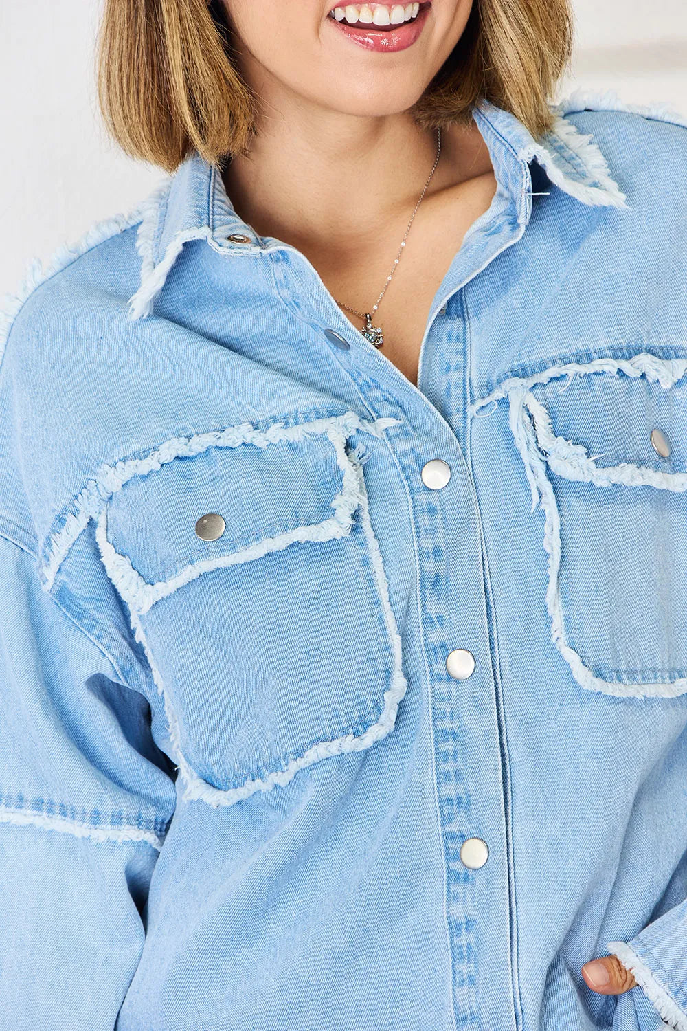 L'ADM - Chemisier Peace en Denim