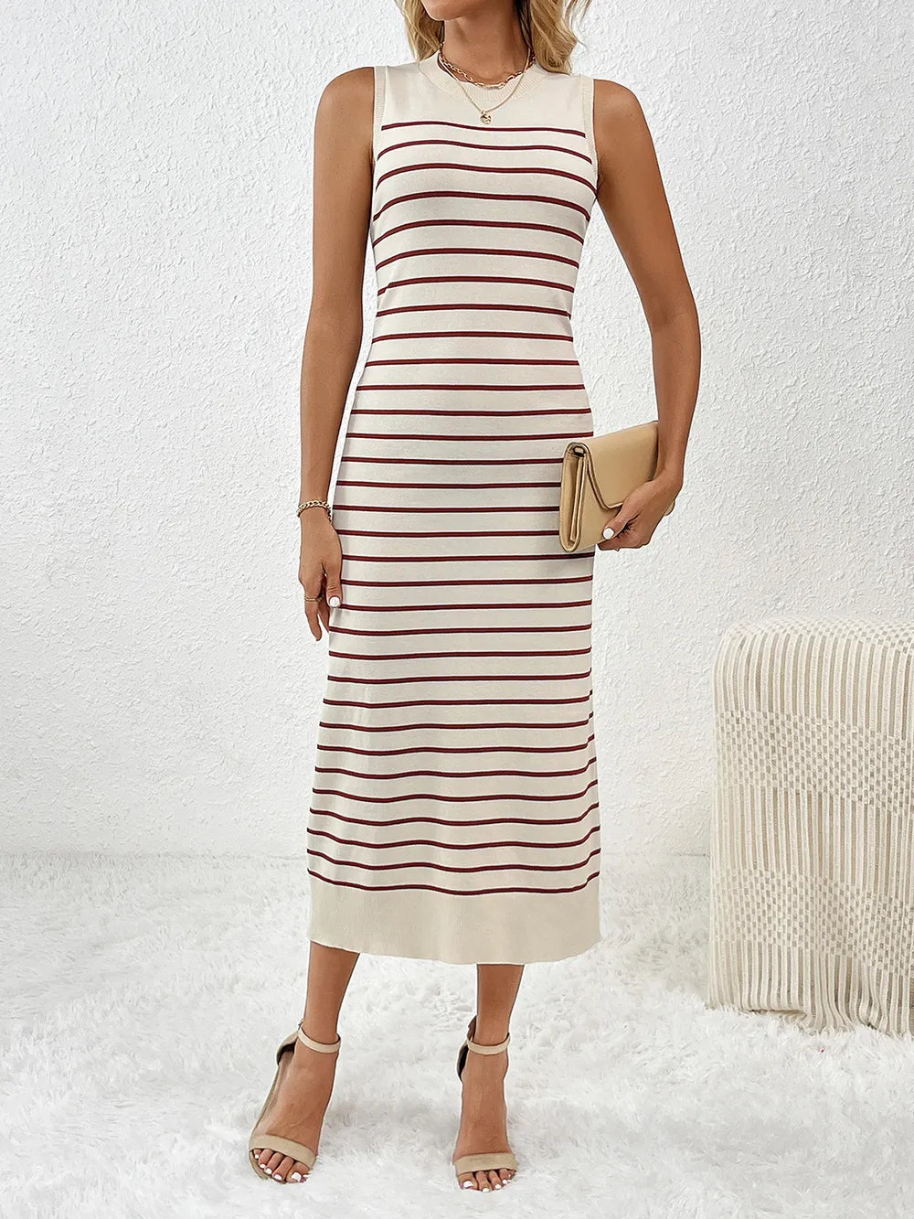 L'ADM - Robe Midi Maille