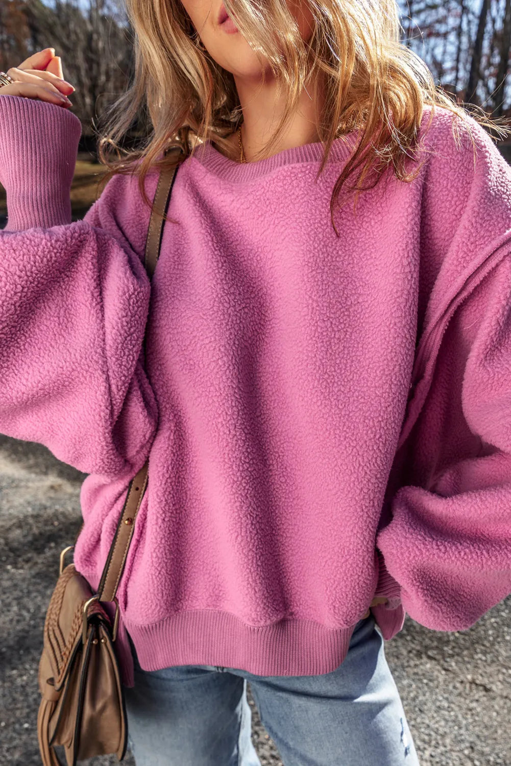 L'ADM Sweat  Oversize avec Ourlet Irrégulier