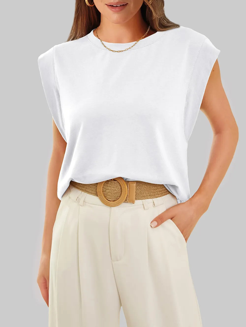 L'ADM - T-Shirt Florira Col Rond