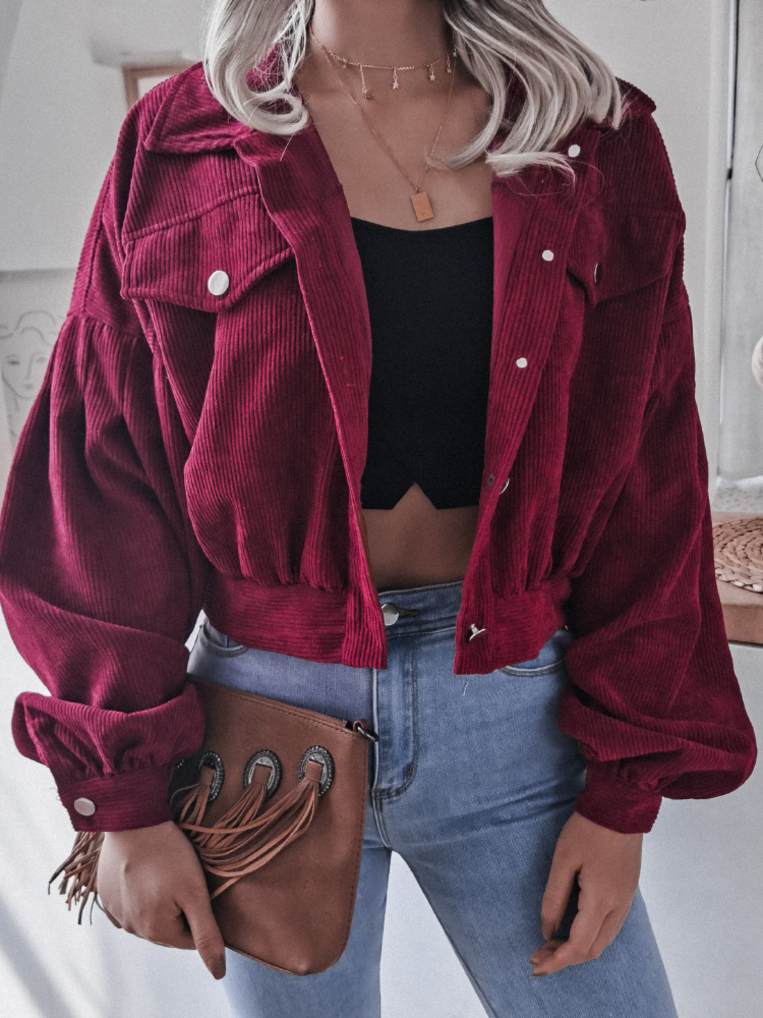 L'ADM - Veste en velours