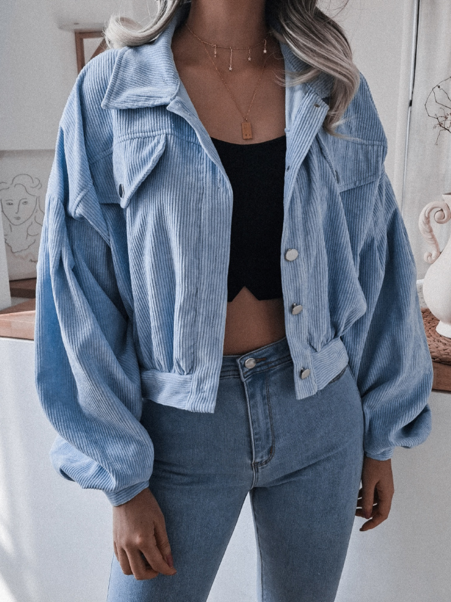 L'ADM - Veste en velours