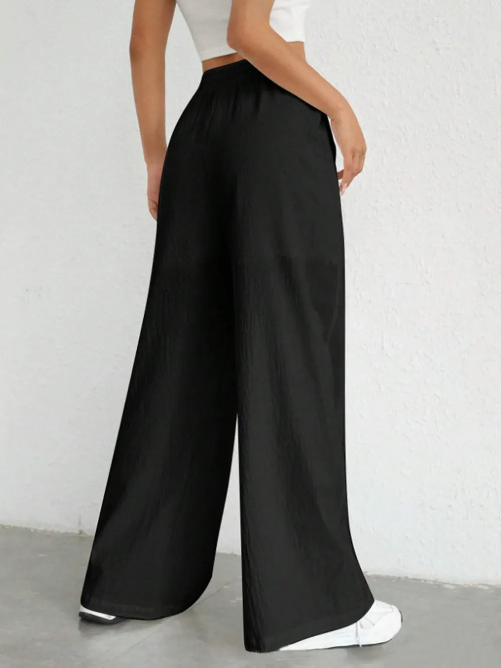 L'ADM - Pantalon Large à Taille Cordon