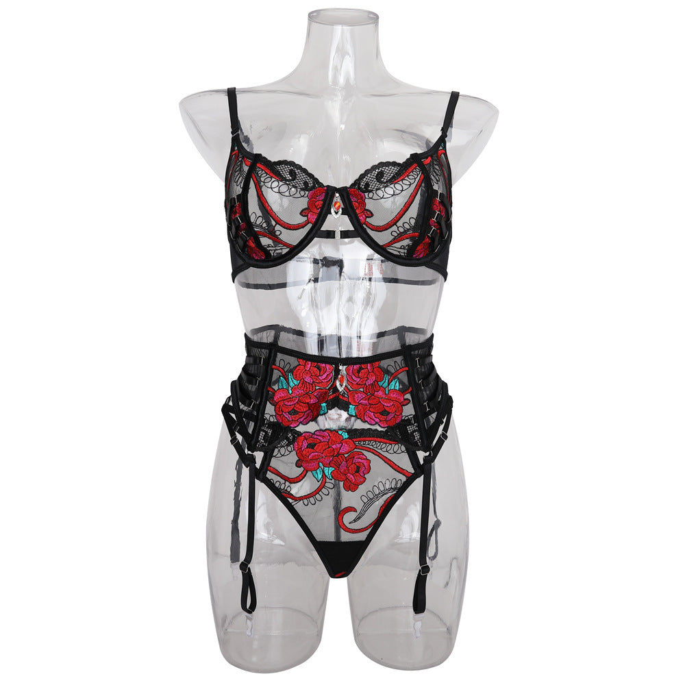 L'ADM - Ensemble de lingerie "Rose Passion"