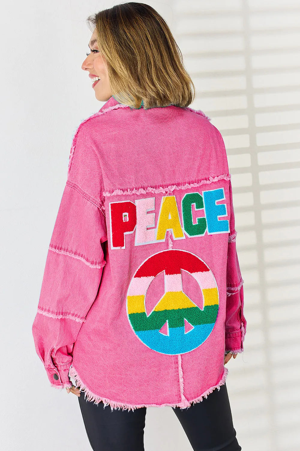L'ADM - Chemisier Peace en Denim
