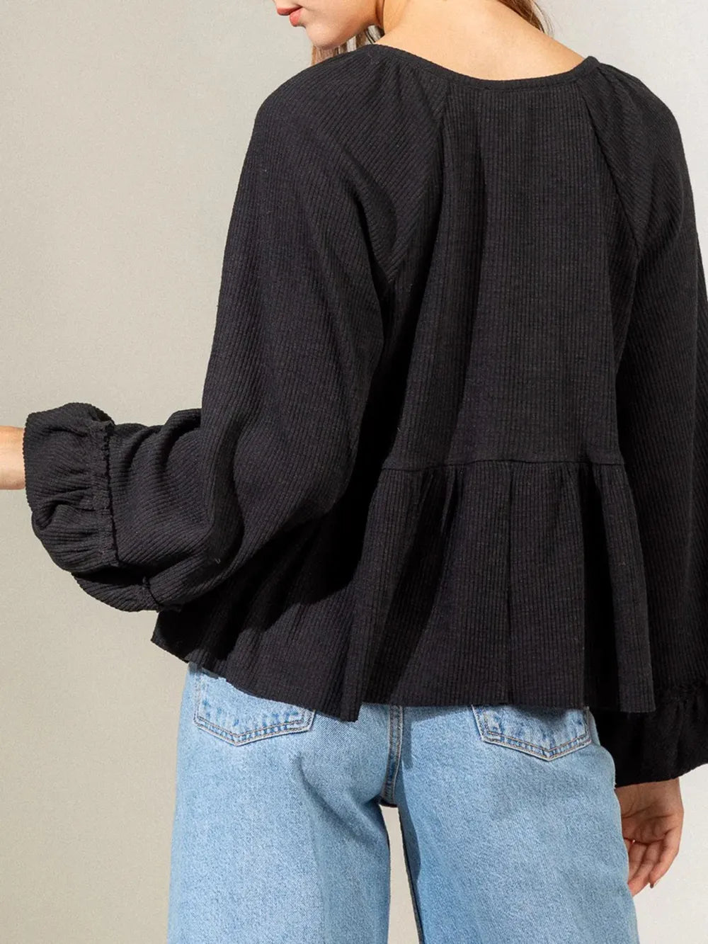 L'ADM - Blouse à Manches Bouffantes