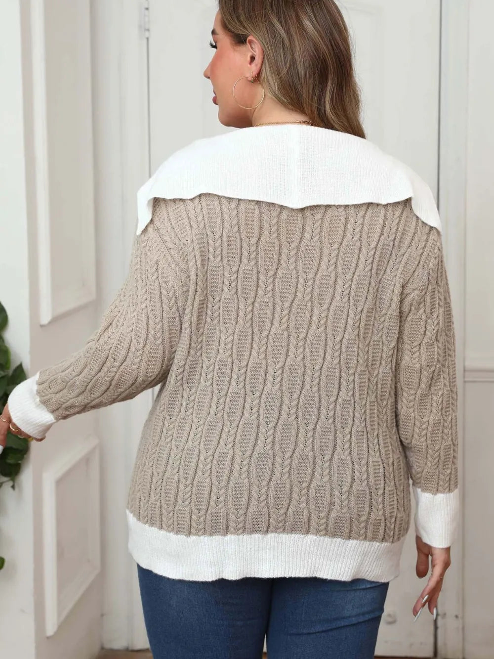 L'ADM - Pull Patchwork à Col