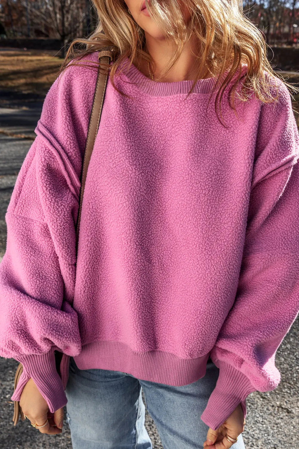 L'ADM Sweat  Oversize avec Ourlet Irrégulier