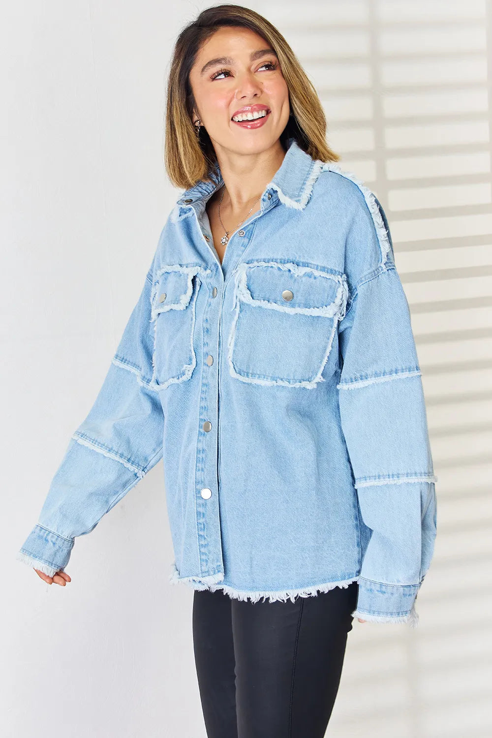 L'ADM - Chemisier Peace en Denim