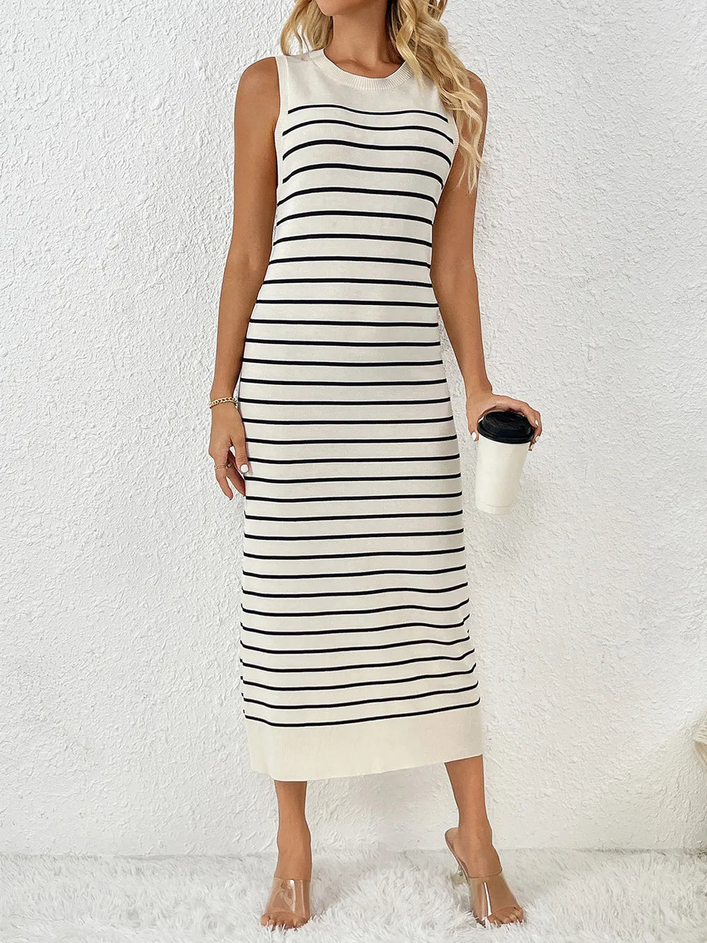 L'ADM - Robe Midi Maille