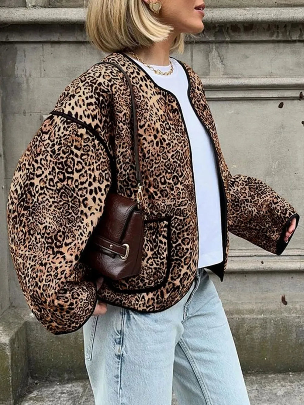 L'ADM - Veste Léopard
