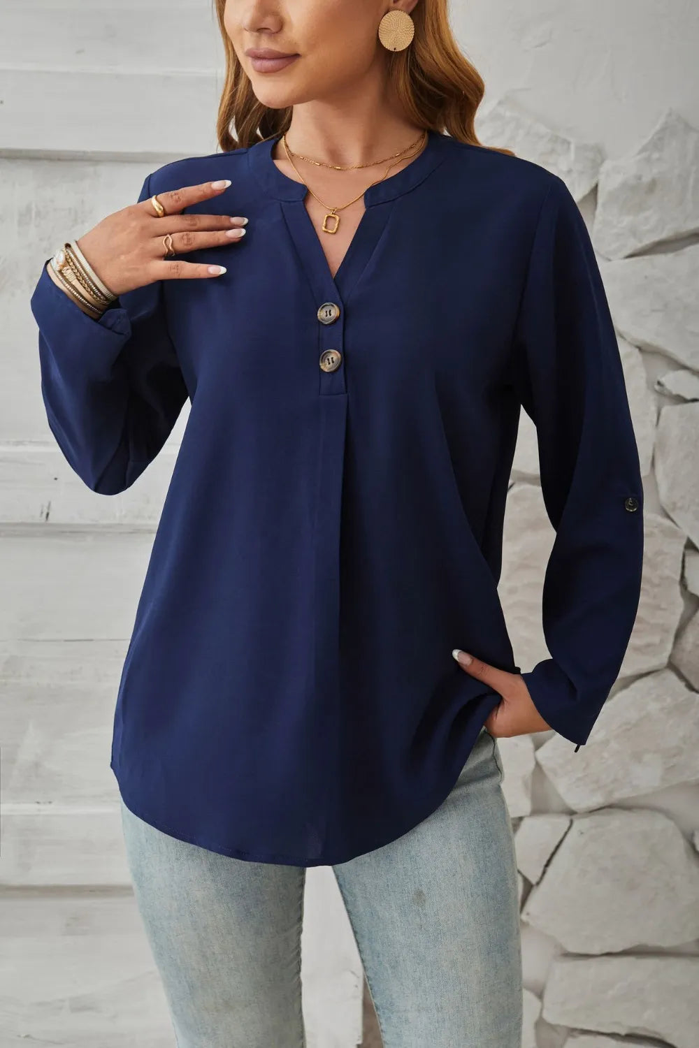 L'ADM – Blouse "Épure Décontractée"