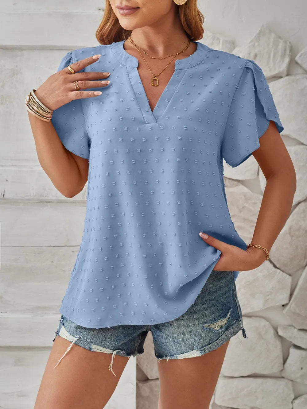 L'ADM Blouse Pure Élégance