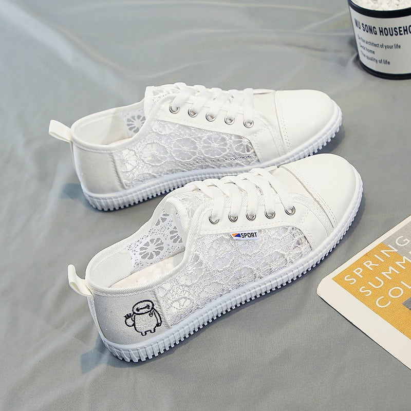 L'ADM - Baskets Dentelle Respirante