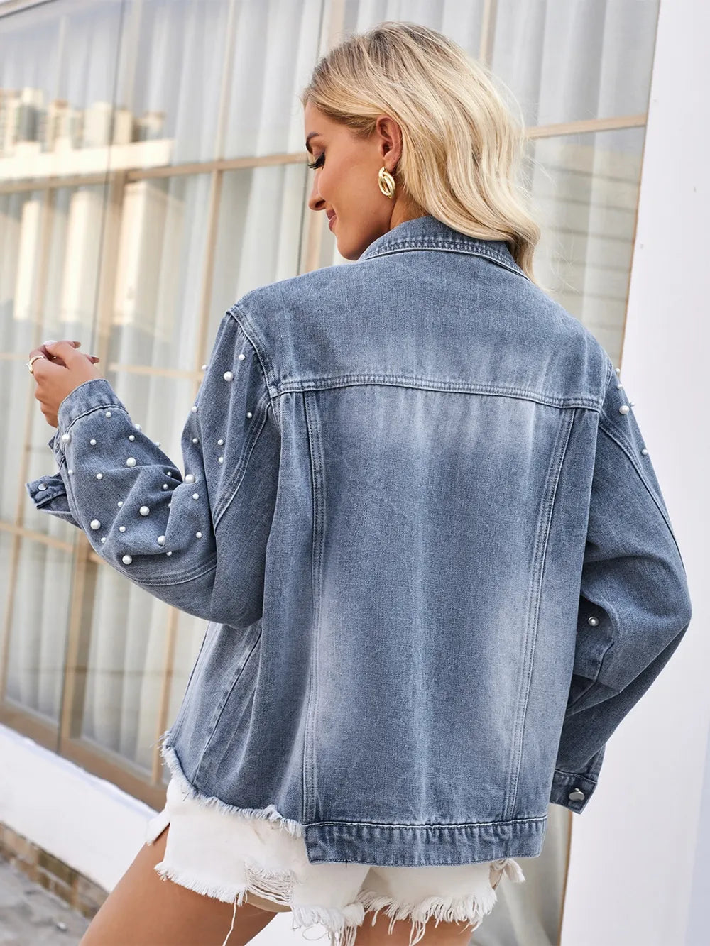 L'ADM – Veste en Jean Finition Brute