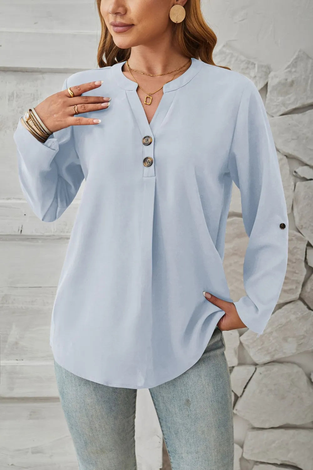 L'ADM – Blouse "Épure Décontractée"