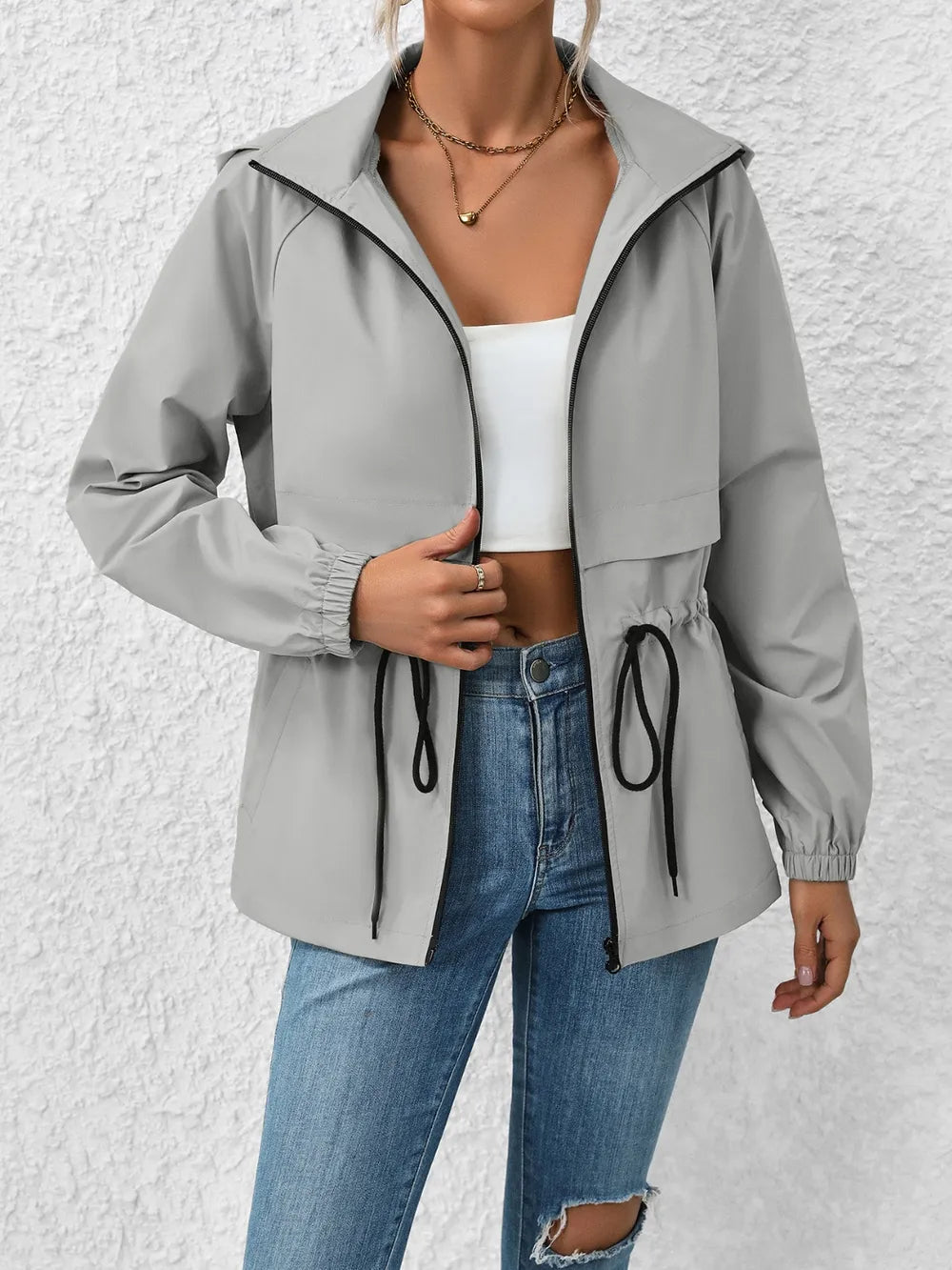 L'ADM - Veste à Capuche Zippée