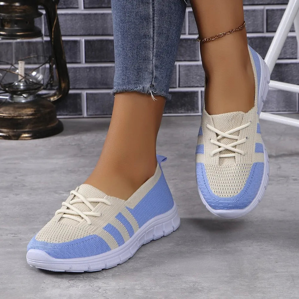 L'ADM – Slip-ons Contrastés en Maille