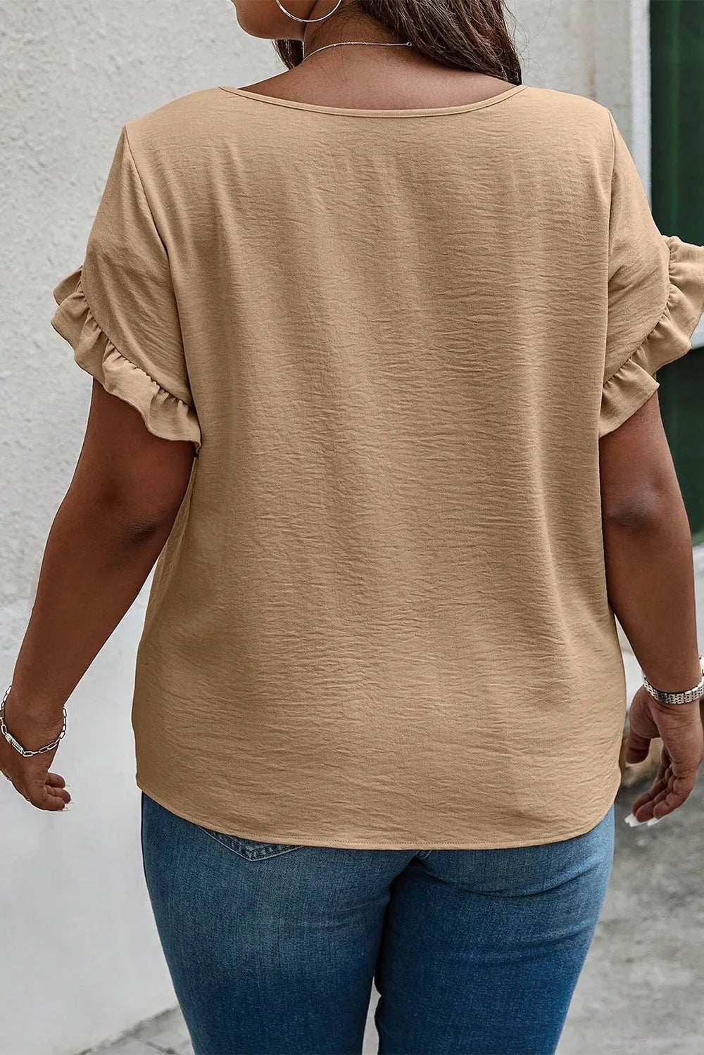 L'ADM - Blouse Évasé Grande Taille