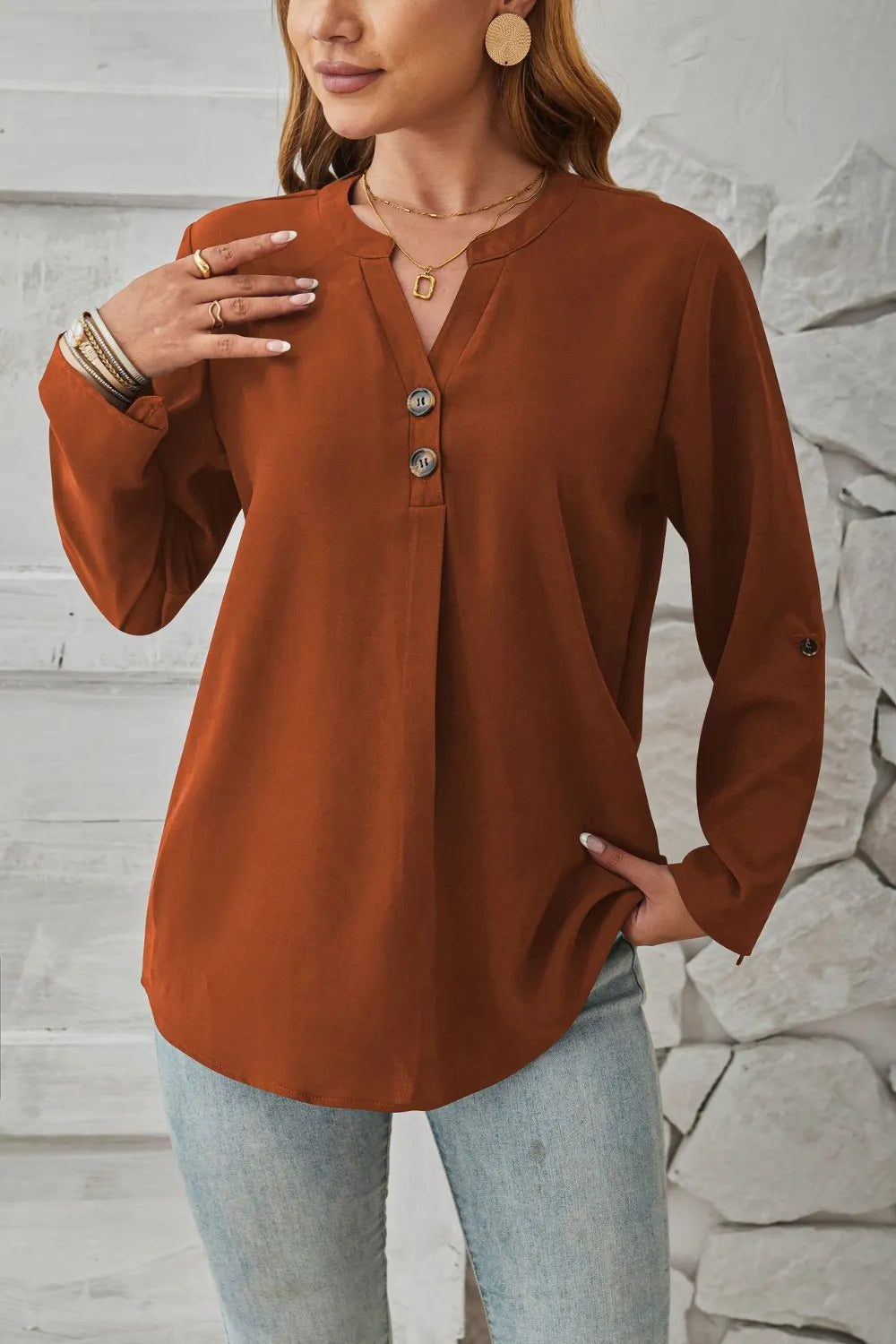 L'ADM – Blouse "Épure Décontractée"
