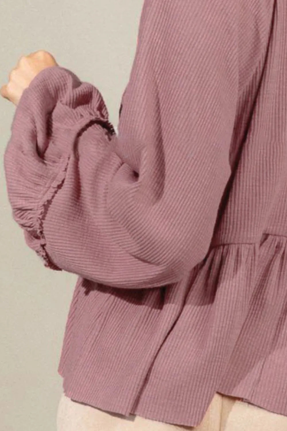 L'ADM - Blouse à Manches Bouffantes