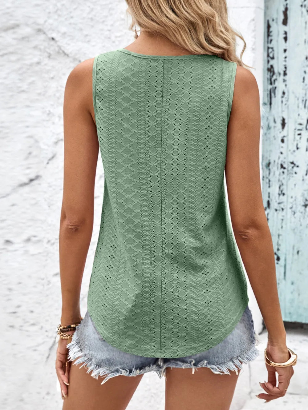 L'ADM -  Débardeur Broderie Anglaise