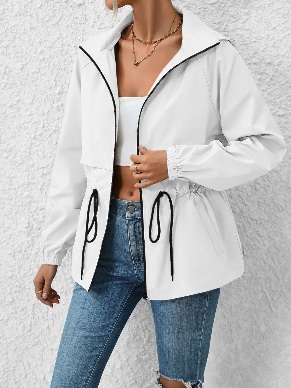 L'ADM - Veste à Capuche Zippée
