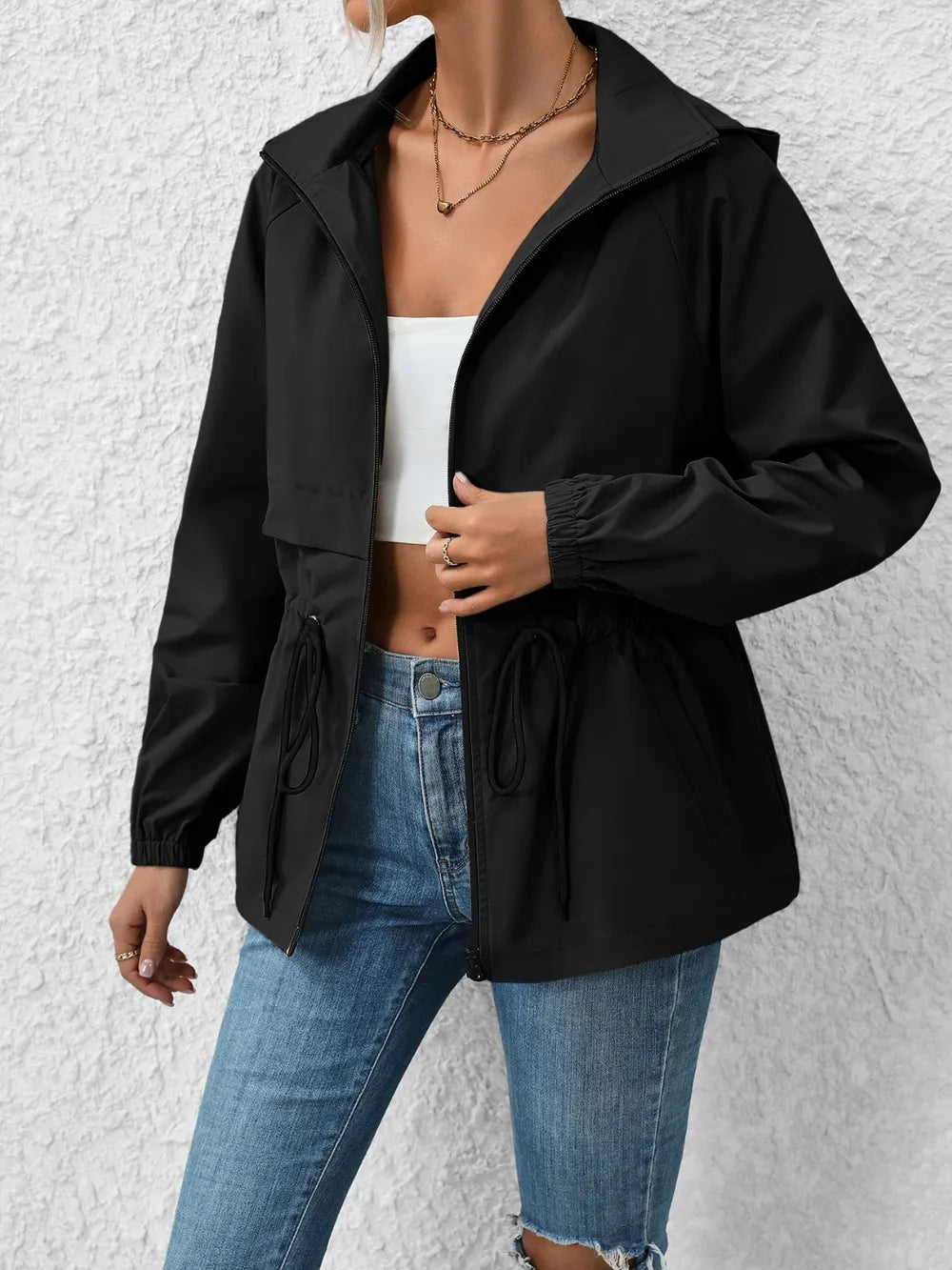 L'ADM - Veste à Capuche Zippée