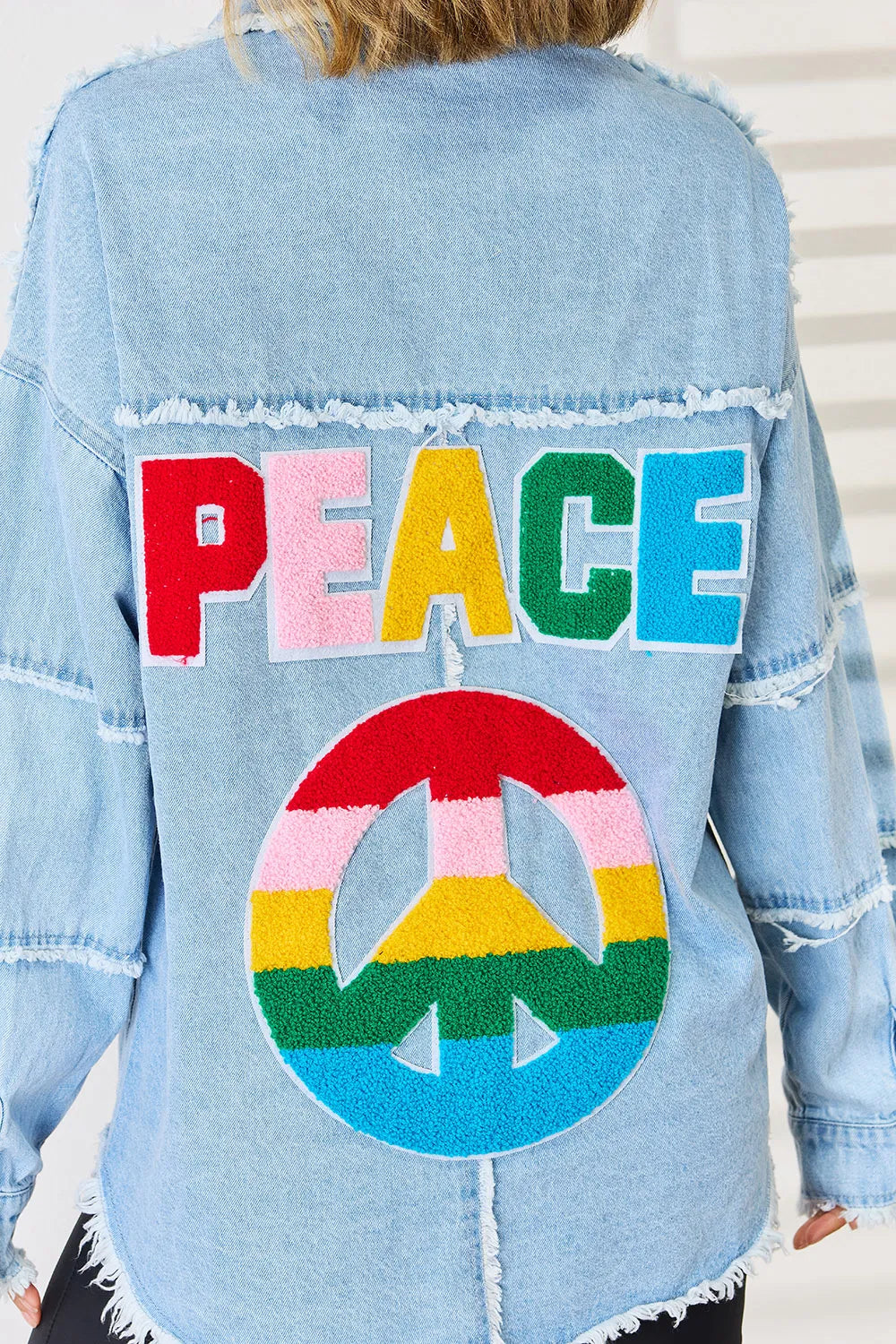 L'ADM - Chemisier Peace en Denim