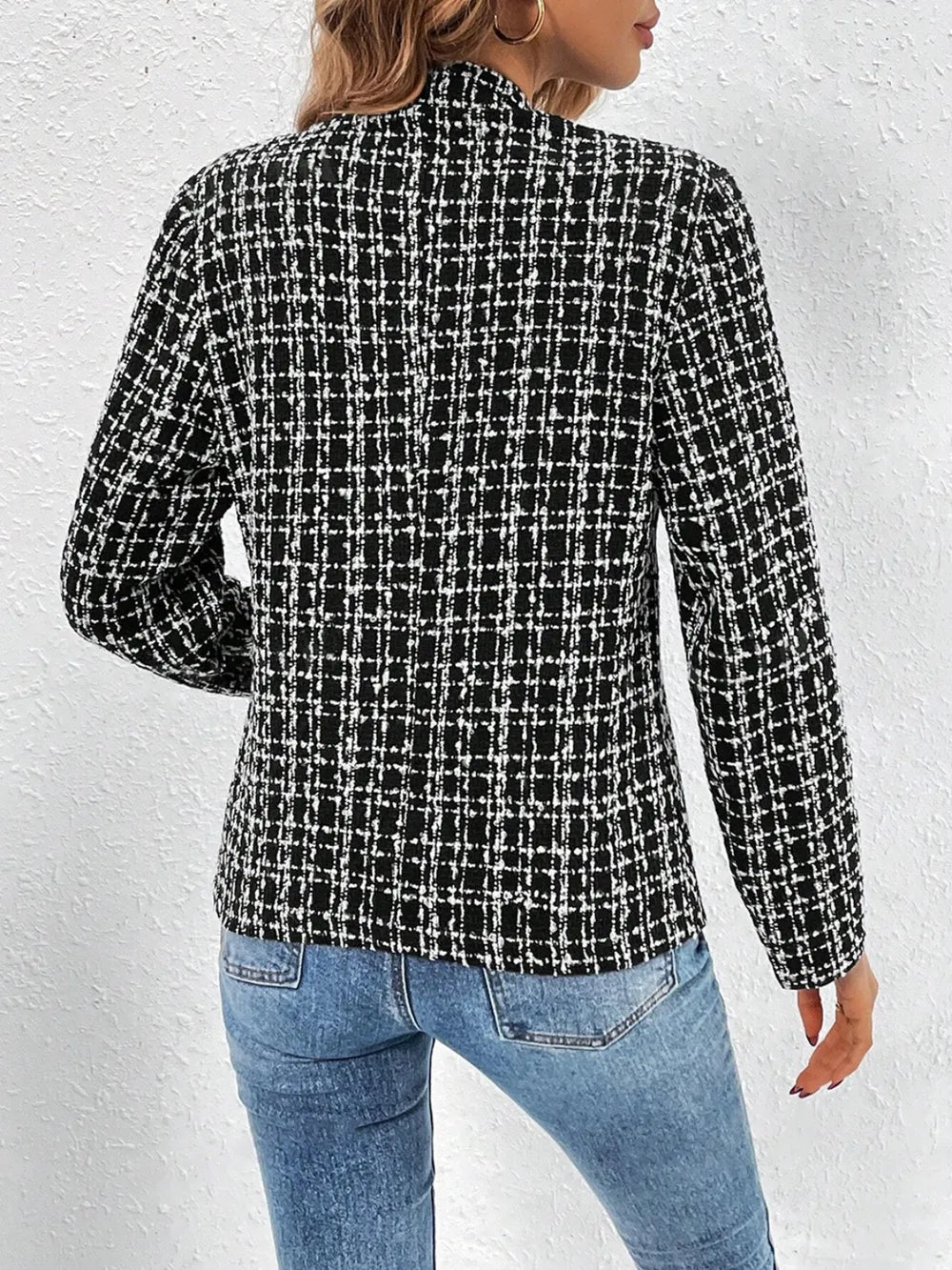 L'ADM - Veste Longue à Carreaux