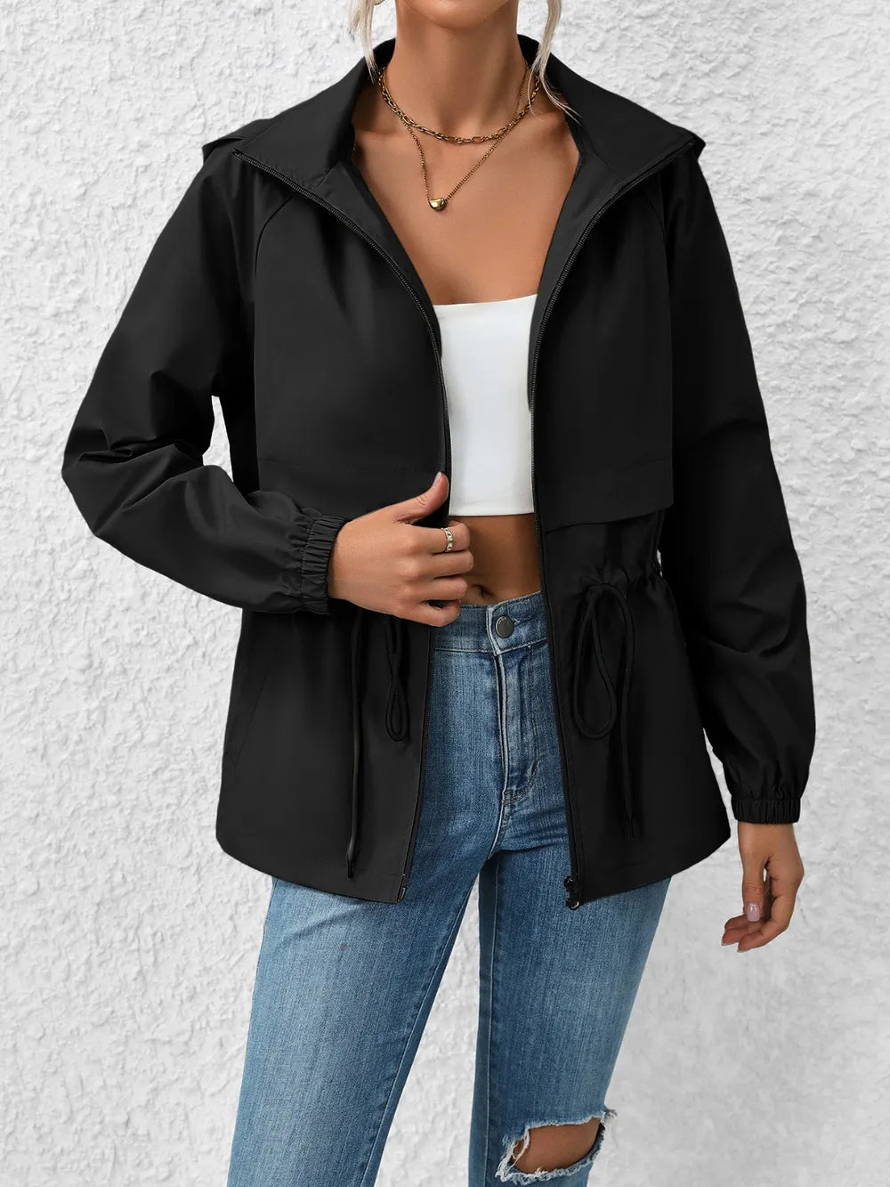 L'ADM - Veste à Capuche Zippée