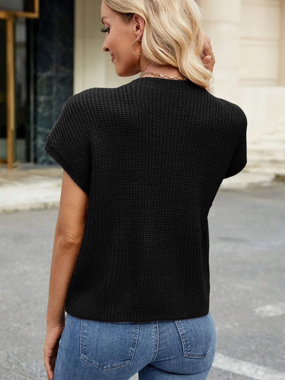 L'ADM - Top maille "Terracotta Chic"