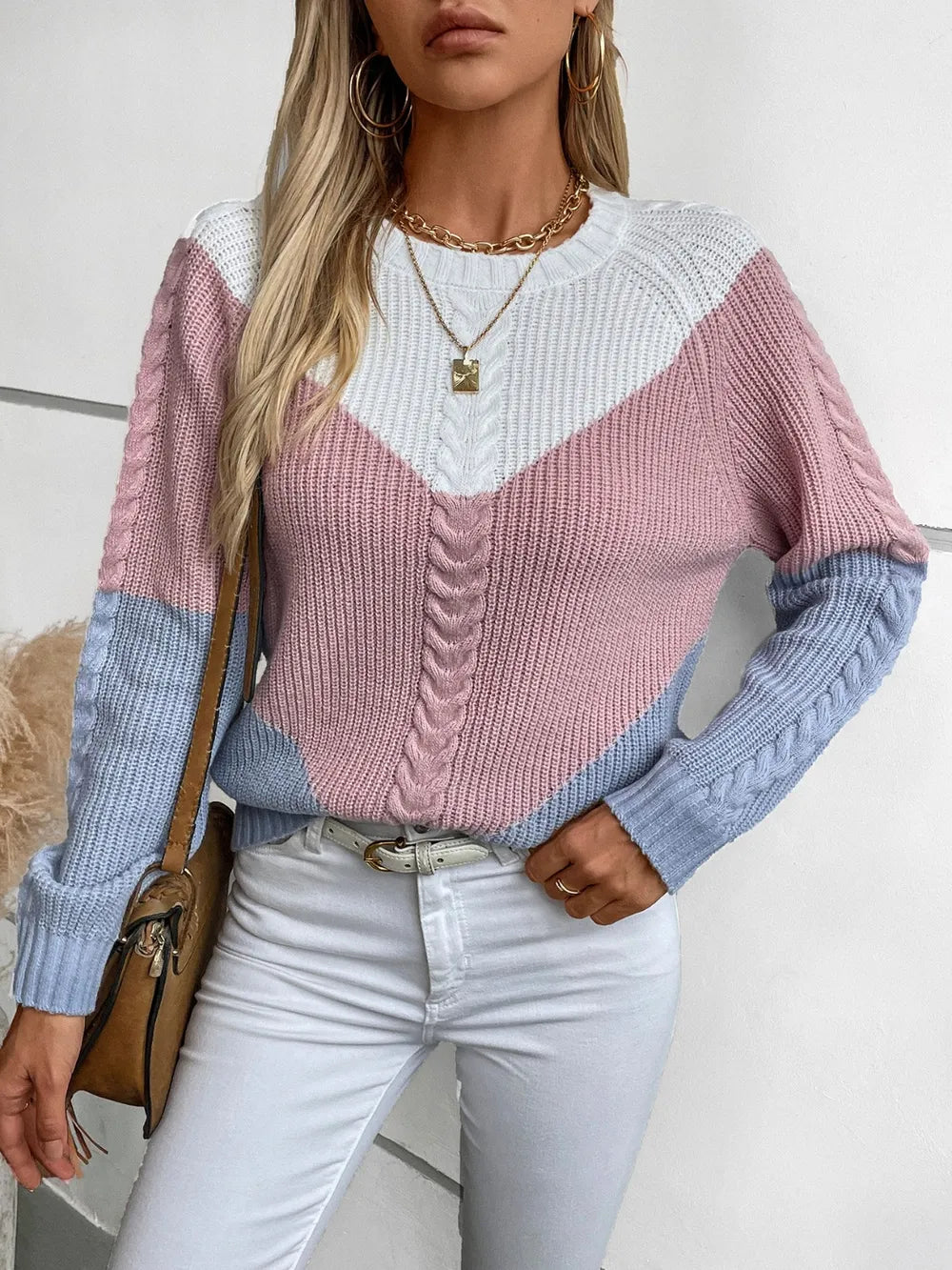 L'ADM – Pull "Harmonie Colorée"