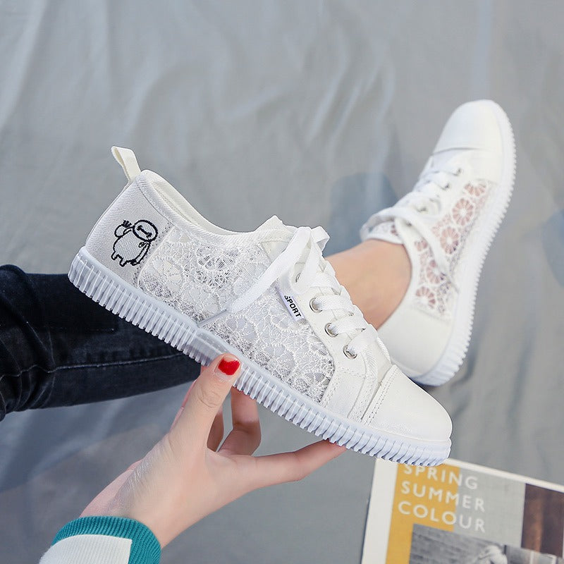 L'ADM - Baskets Dentelle Respirante
