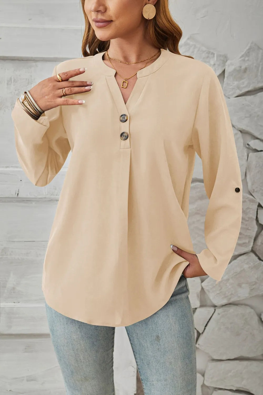 L'ADM – Blouse "Épure Décontractée"