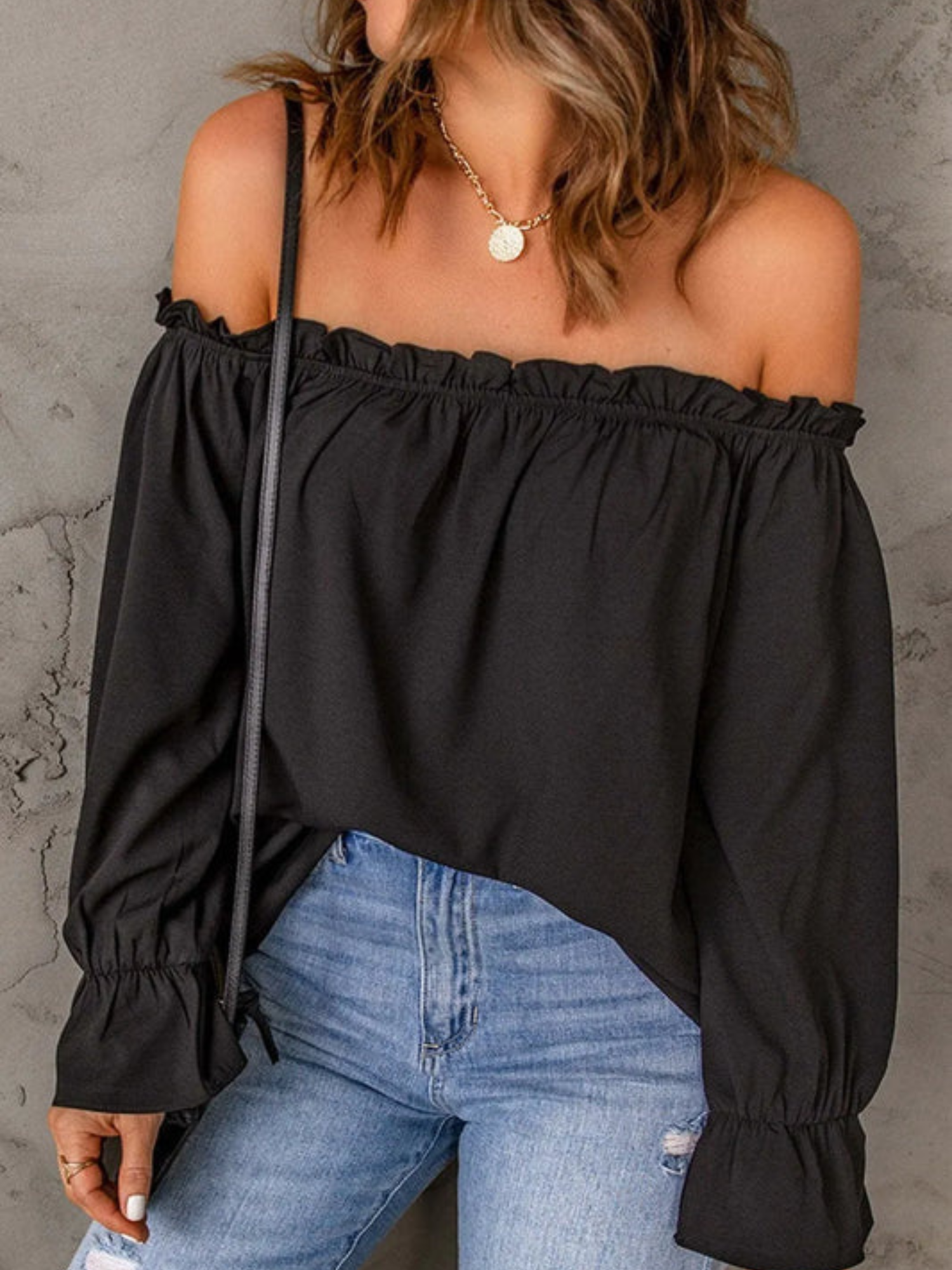 L'ADM – Blouse "Épaule Bohème"