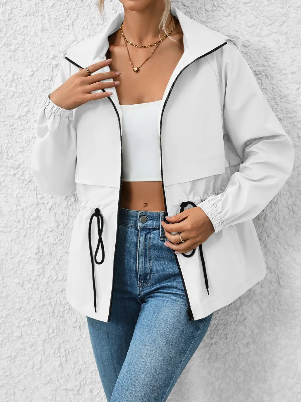 L'ADM - Veste à Capuche Zippée