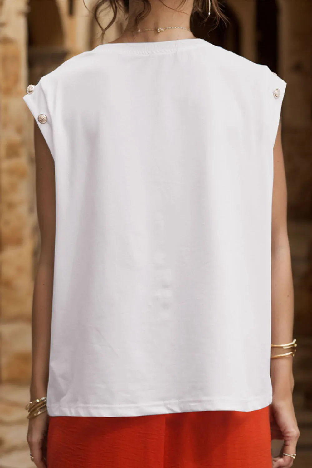 L'ADM - T-shirt Col Rond