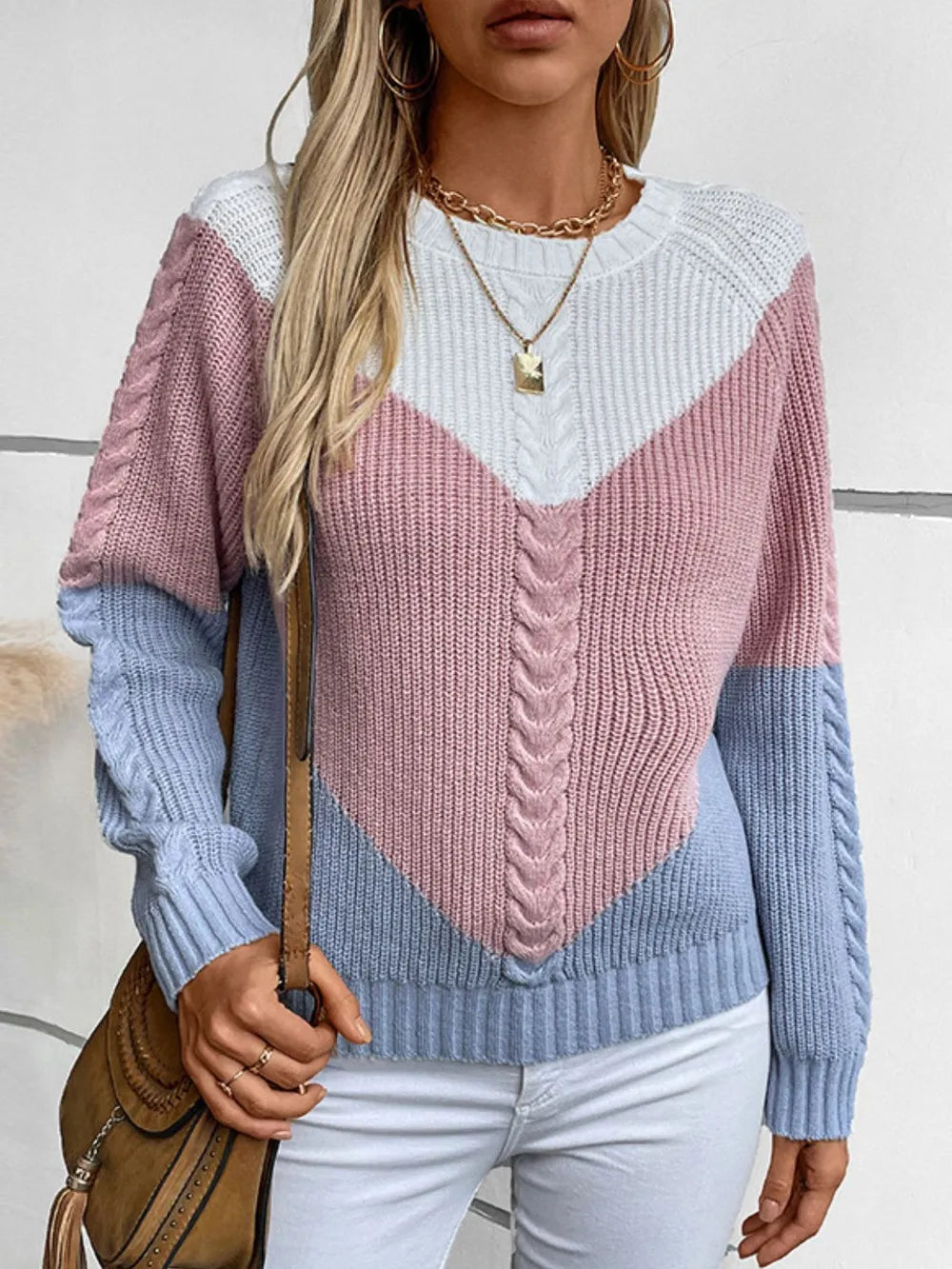 L'ADM – Pull "Harmonie Colorée"