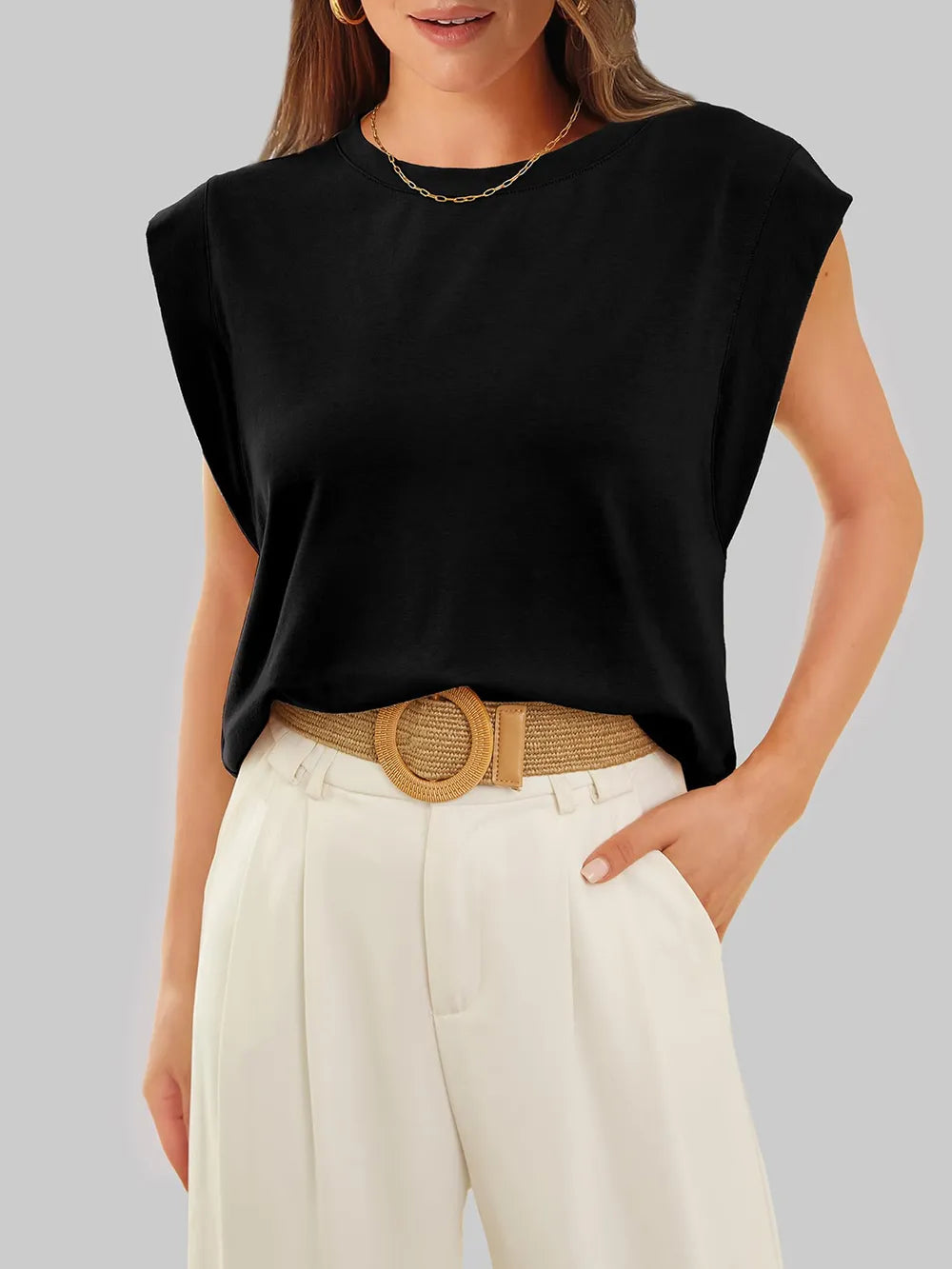 L'ADM - T-Shirt Florira Col Rond