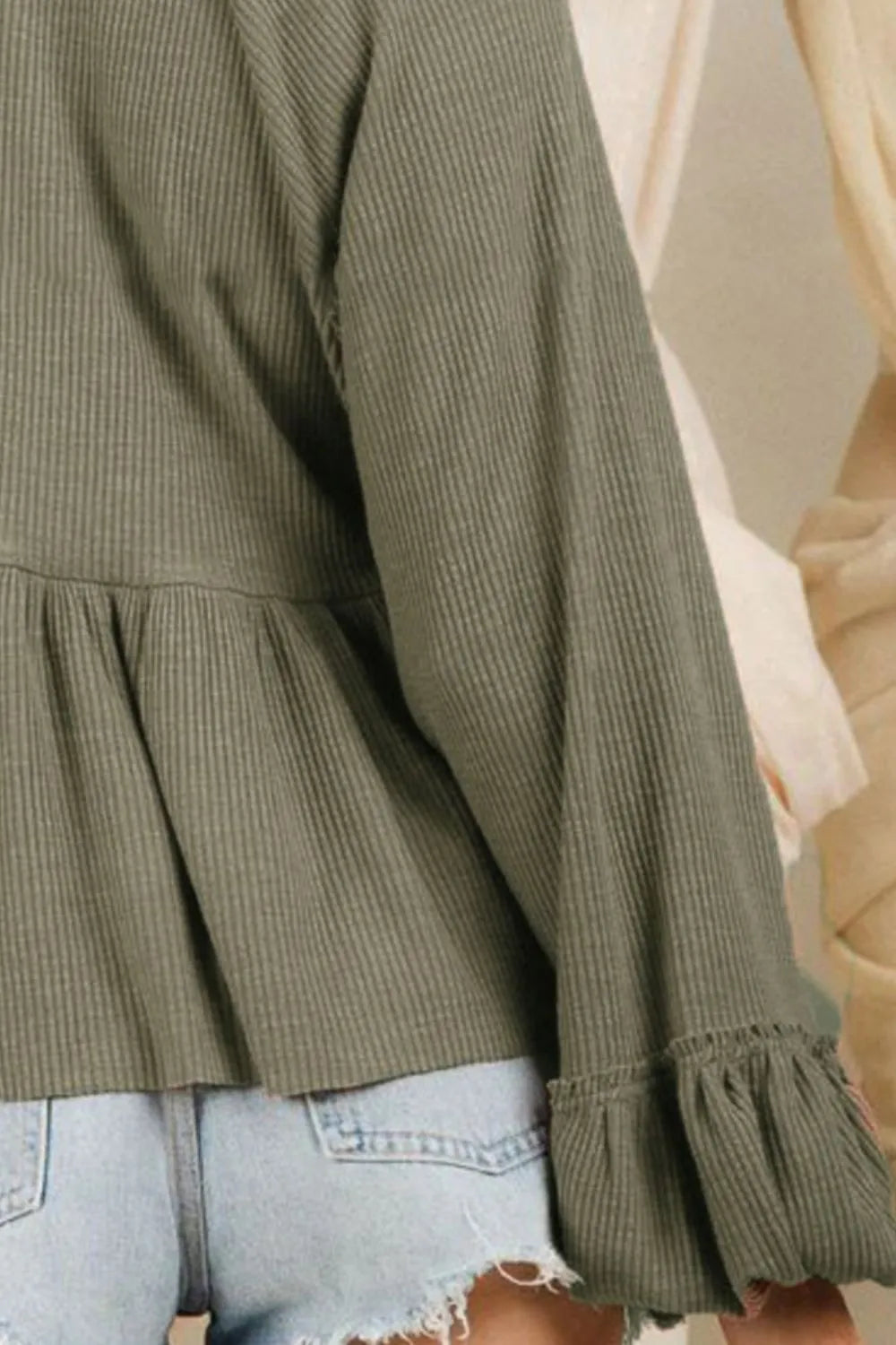 L'ADM - Blouse à Manches Bouffantes