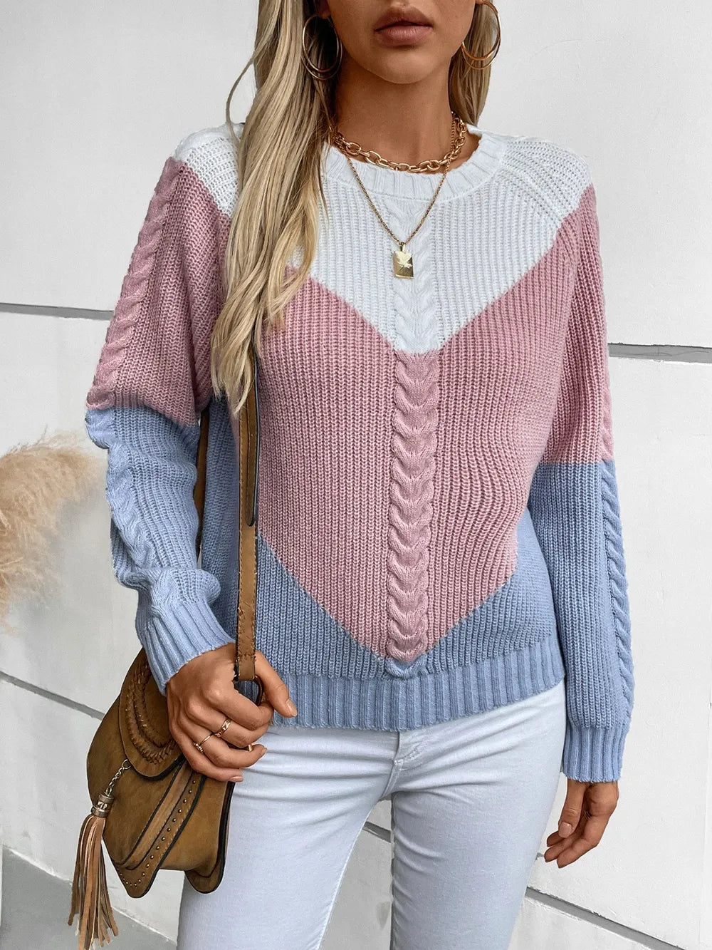 L'ADM – Pull "Harmonie Colorée"