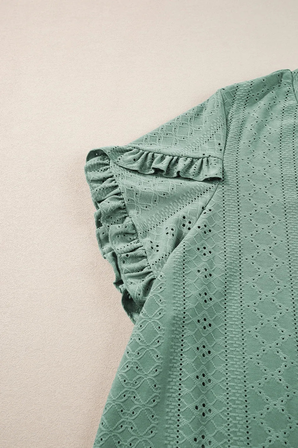 L'ADM - Blouse grande taille à manches pétales