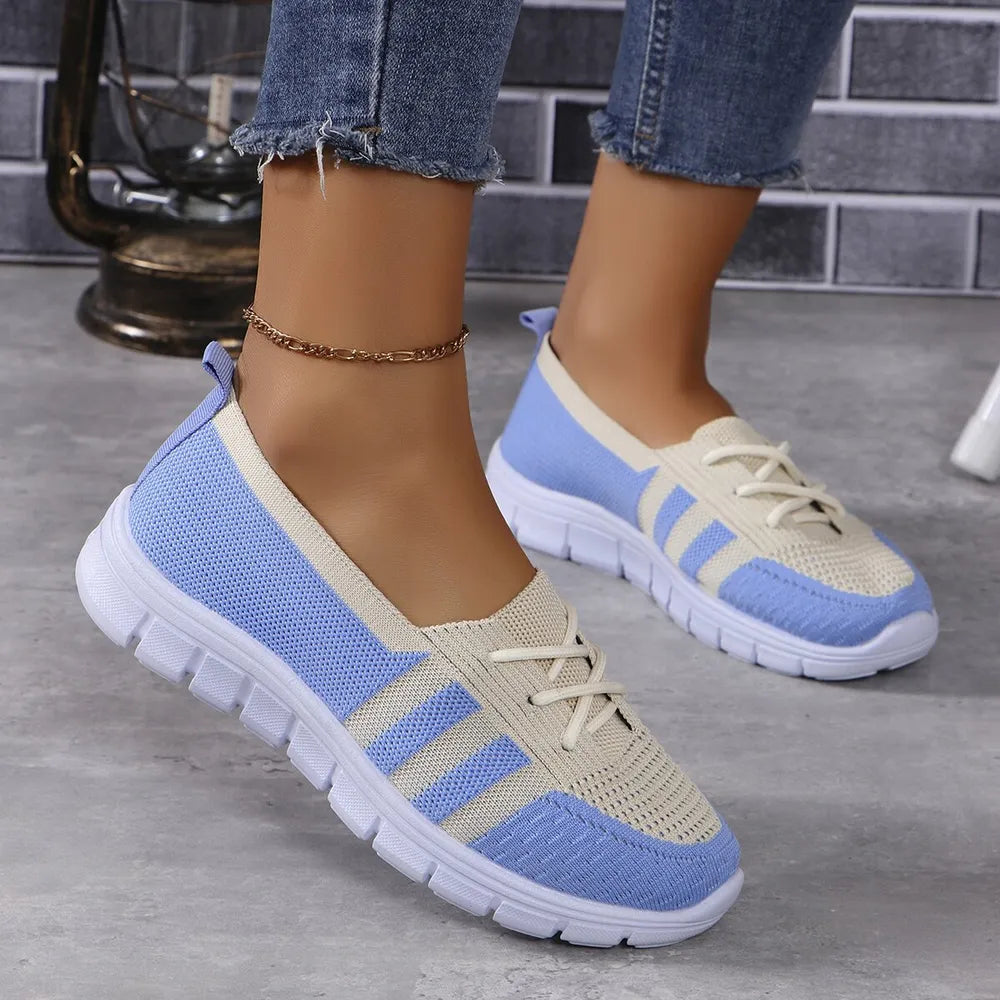 L'ADM – Slip-ons Contrastés en Maille