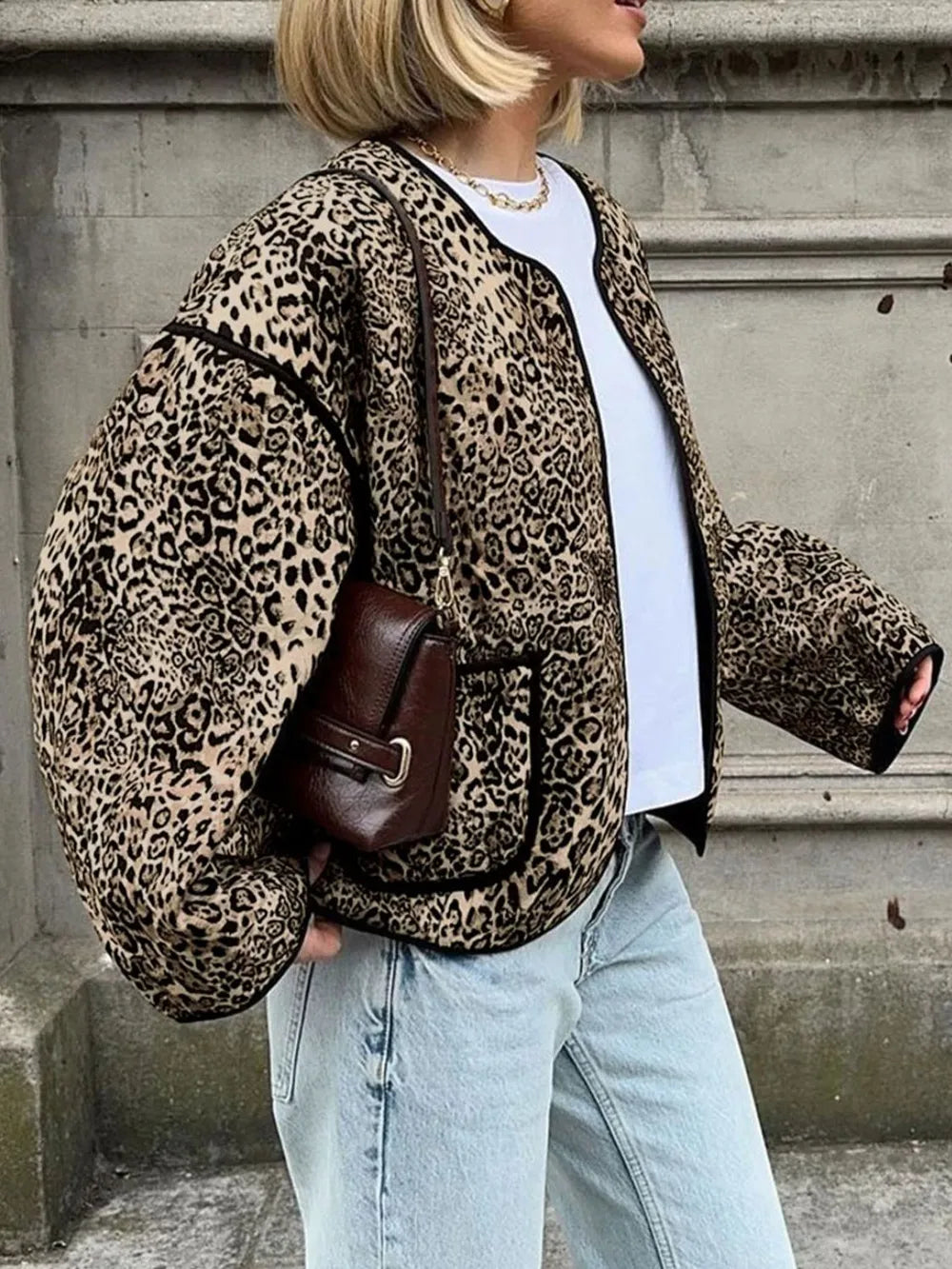 L'ADM - Veste Léopard