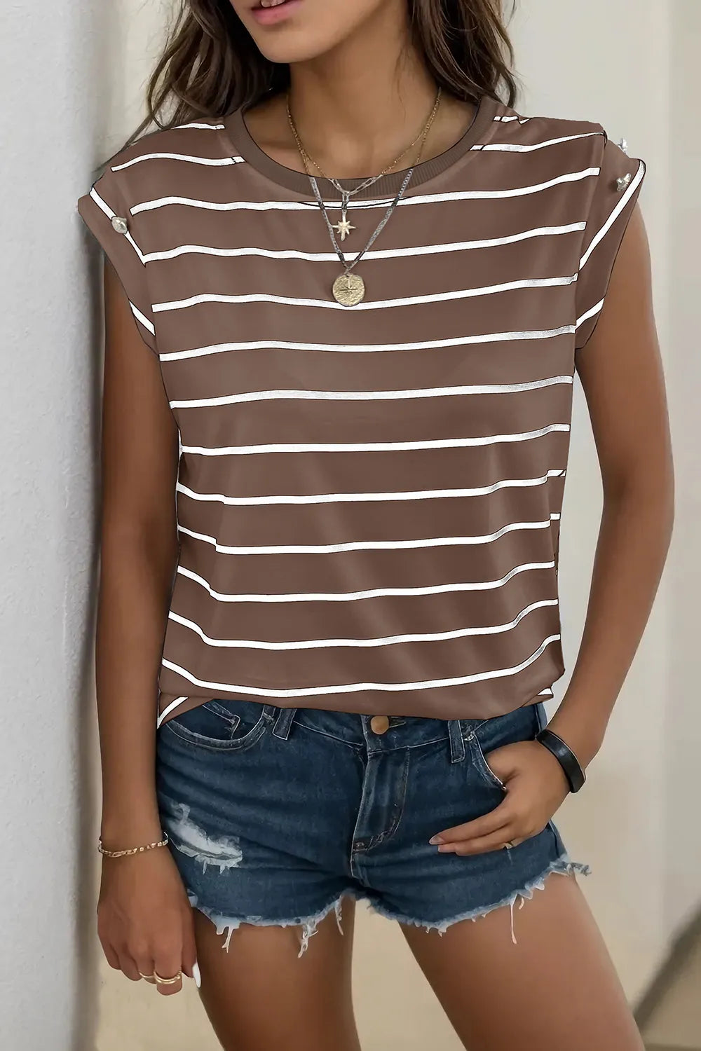 L'ADM - T-shirt Col Rond
