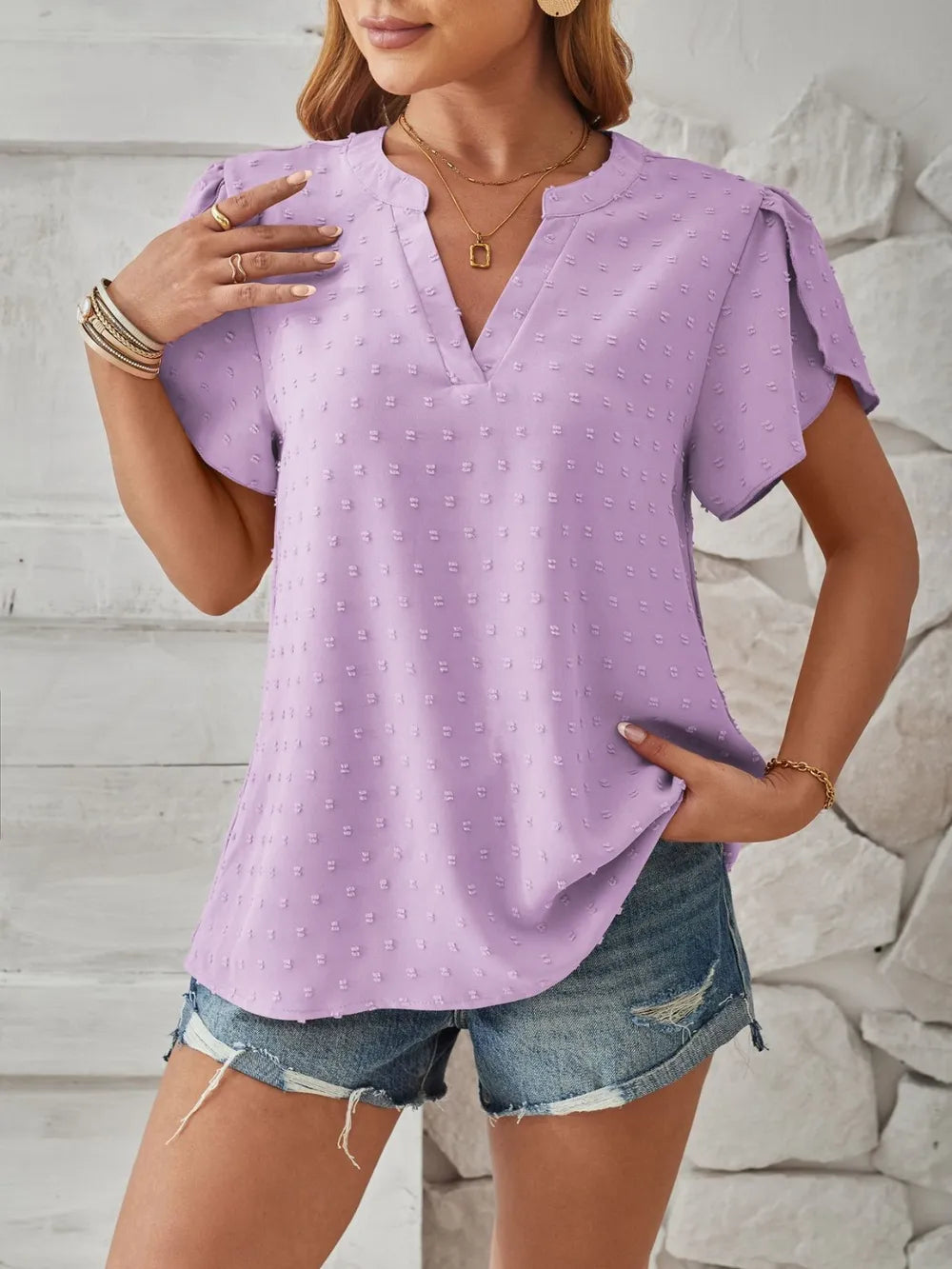 L'ADM Blouse Pure Élégance